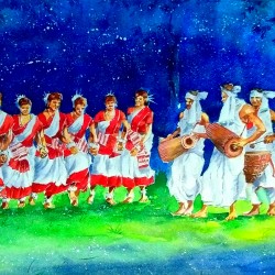 AFTAB ALAM-(Adivasi festival of Jharkhand)