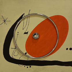JOE DATUIN -(Homage to Joan Miro)
